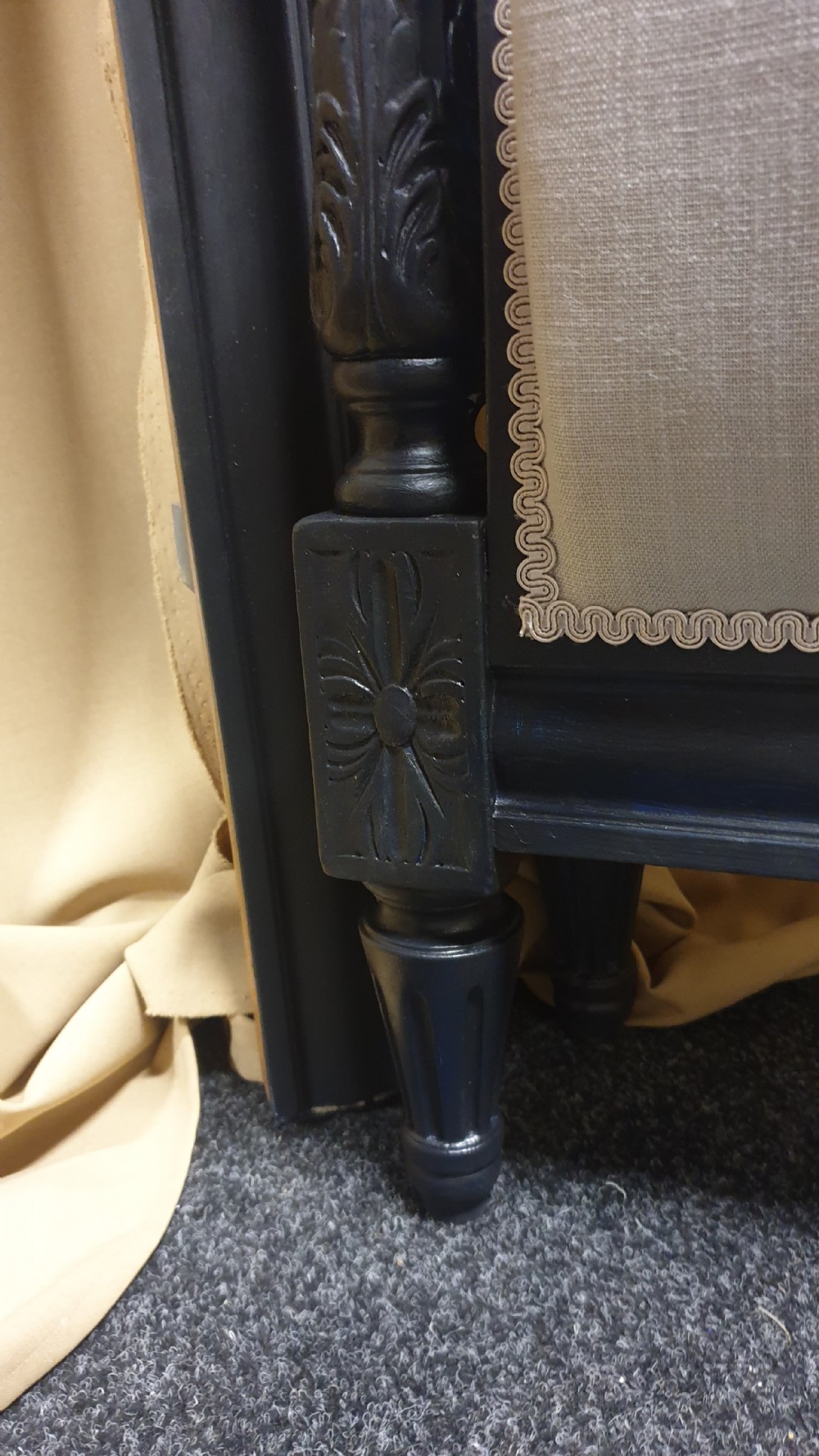 French Painted Double Bed View VI