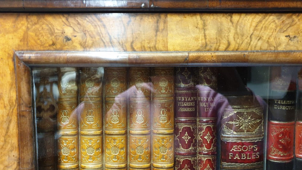 Superb Queen Anne Walnut Bookcase View VII