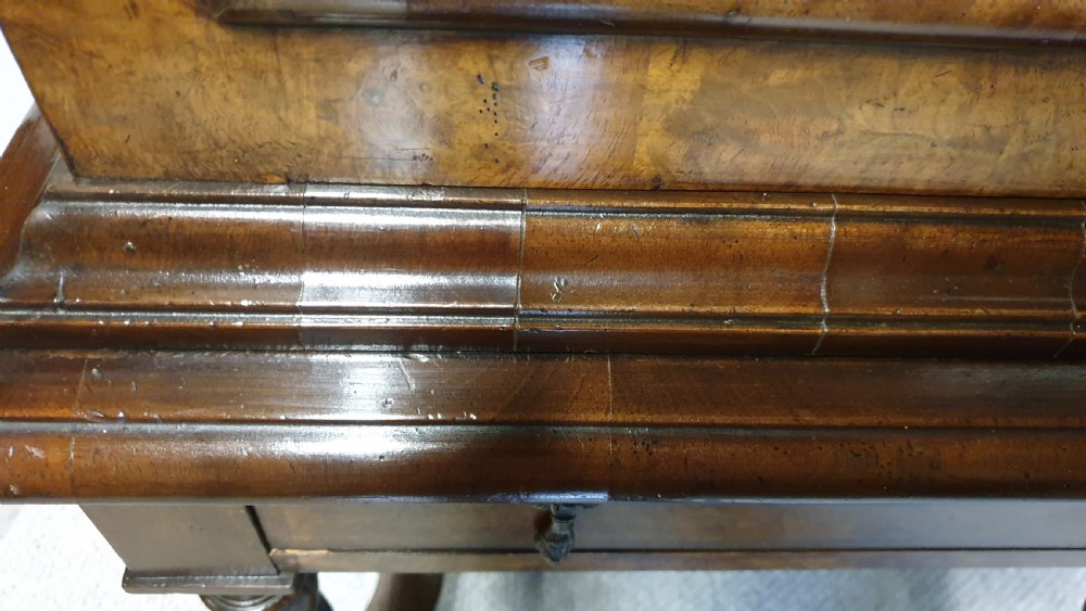 Superb Queen Anne Walnut Bookcase View IX