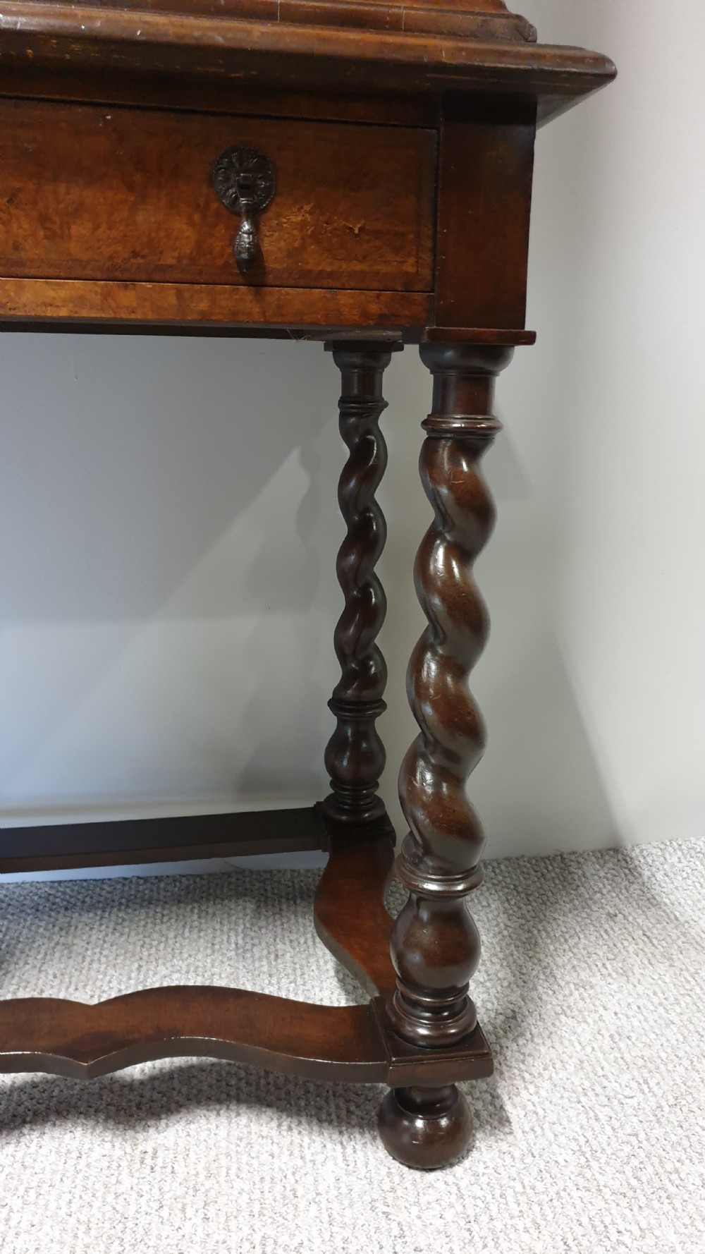 Superb Queen Anne Walnut Bookcase View XVII