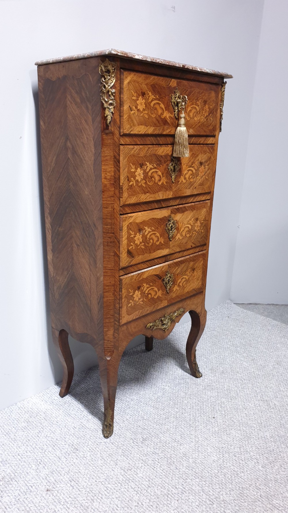 Superb French Semanier Chest of Drawers