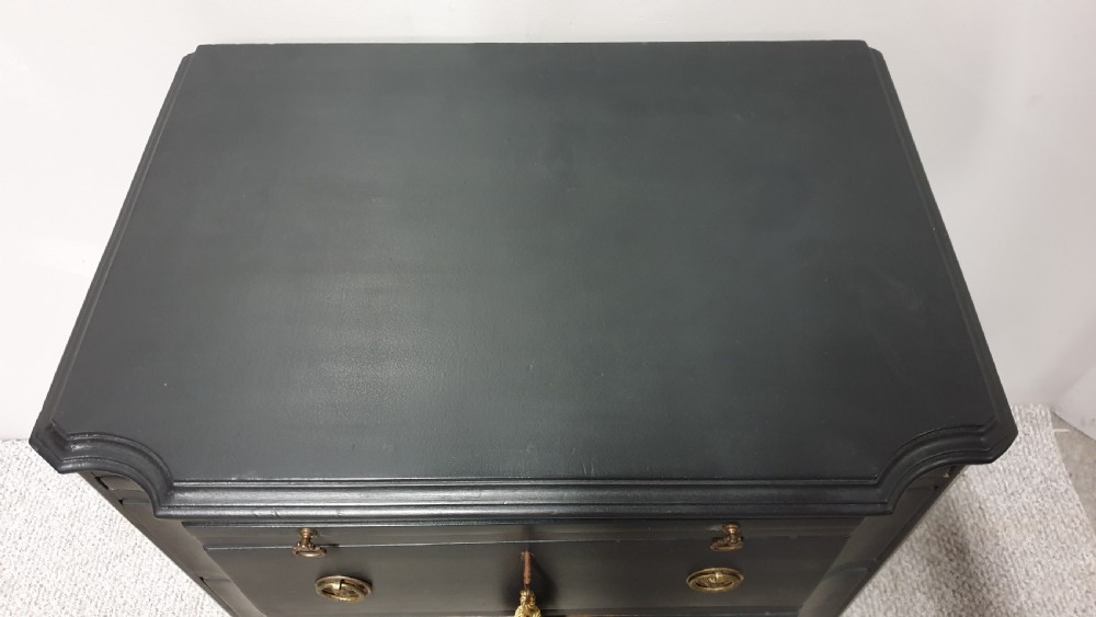 Pretty Painted Antique Chest of Drawers View III