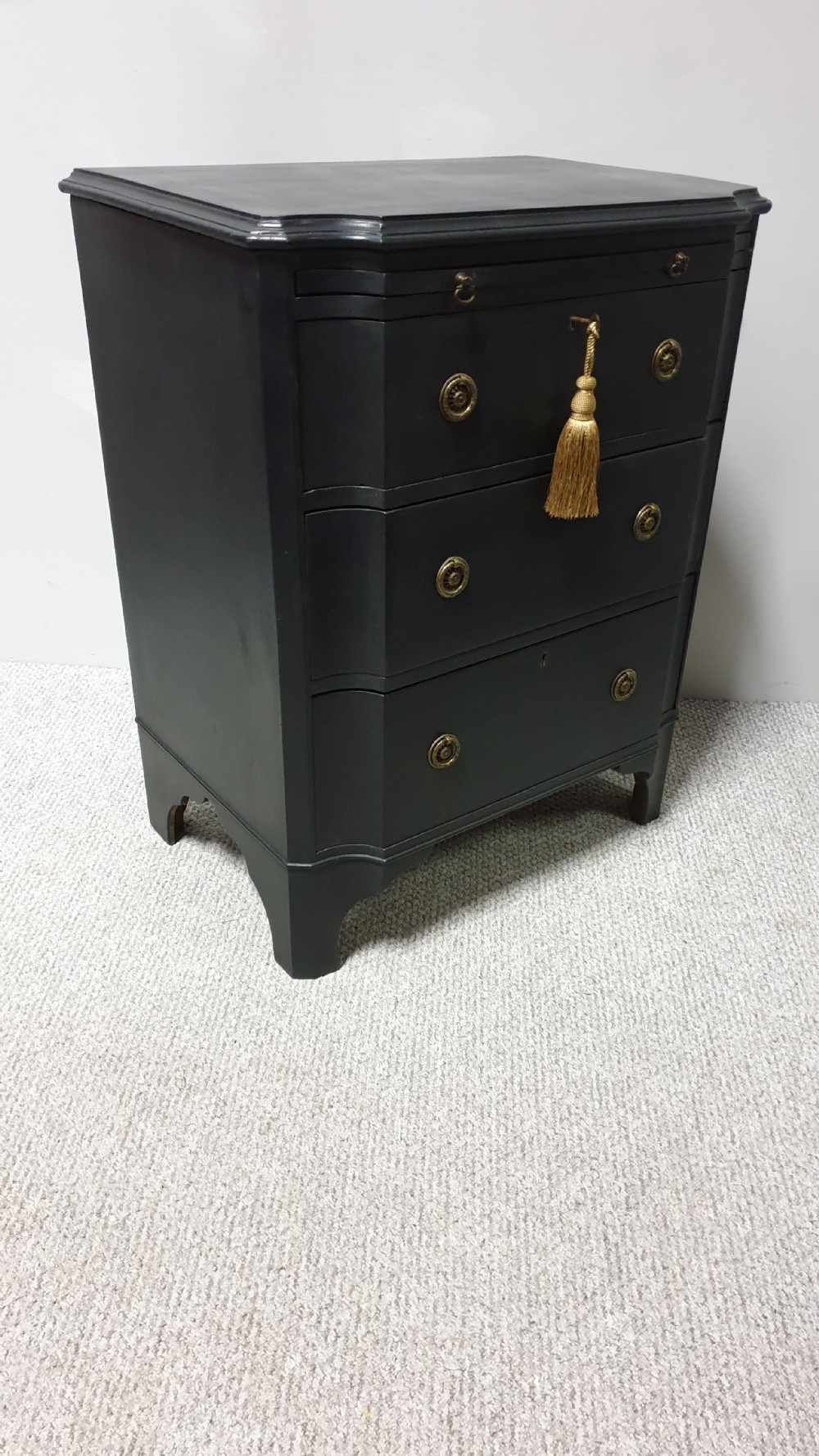 Pretty Painted Antique Chest of Drawers View V