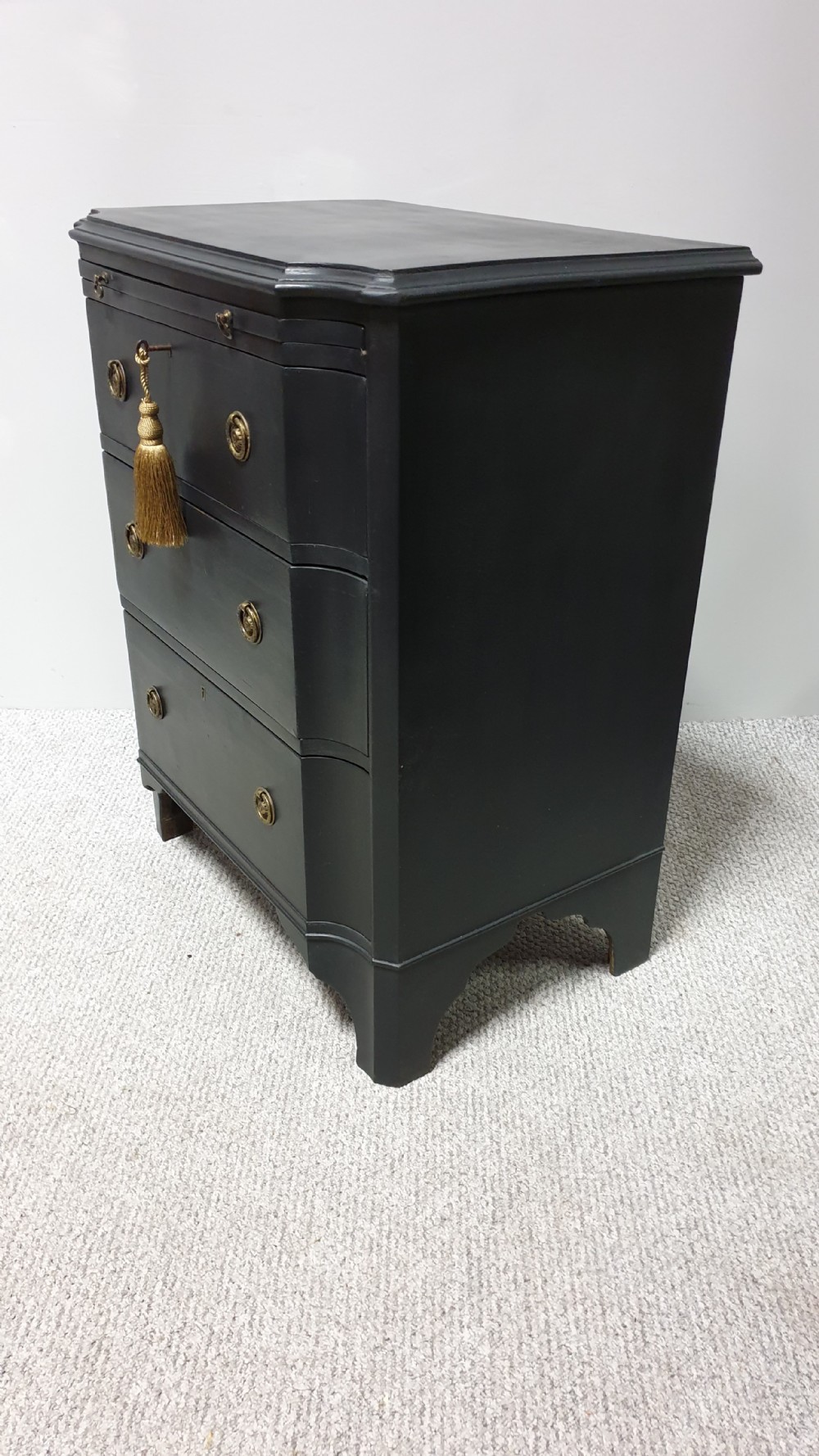 Pretty Painted Antique Chest of Drawers View VI