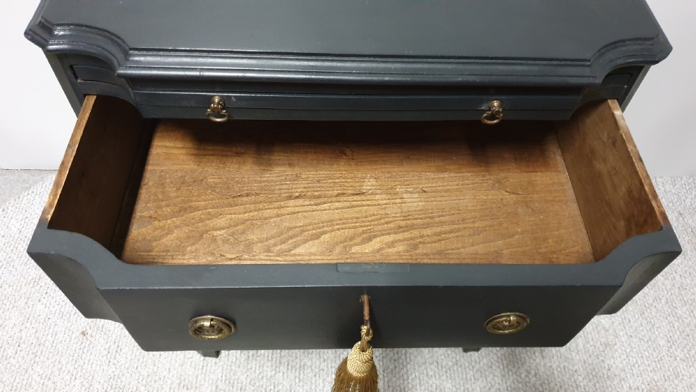 Pretty Painted Antique Chest of Drawers View X