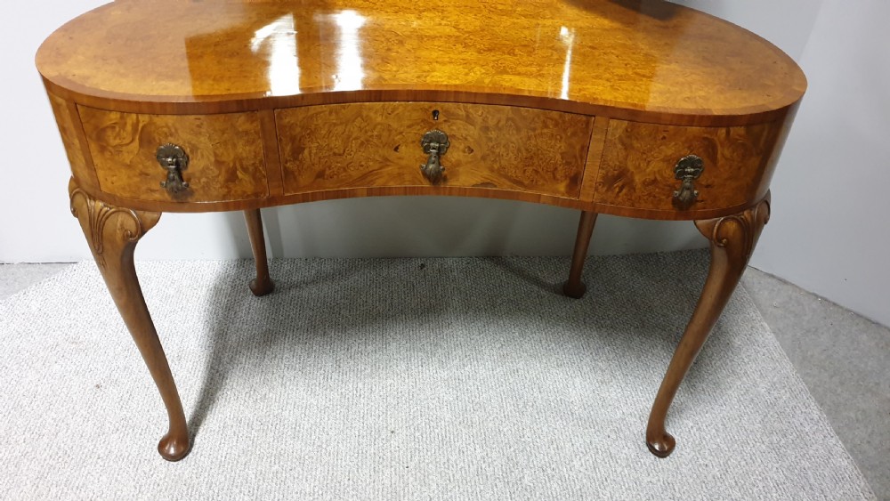 Superb Burr Walnut Dressing Table View III