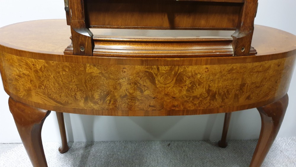 Superb Burr Walnut Dressing Table View XIII