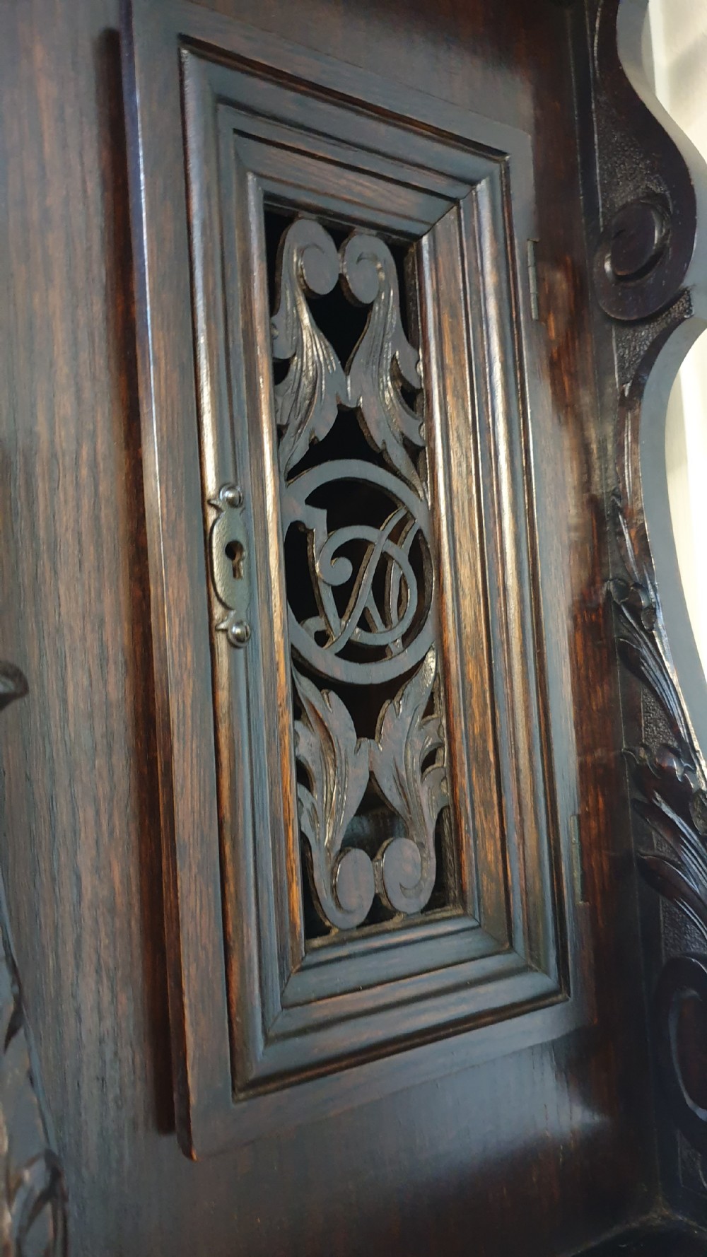 Outstanding Oak Grandfather Clock 'William Evans' View XI