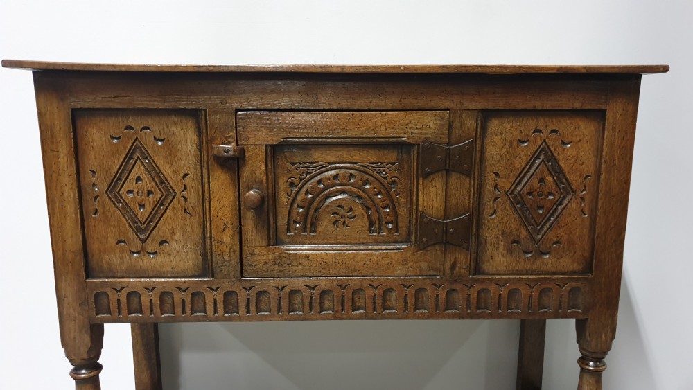 Oak Side cabinet of Small Proportions View VII