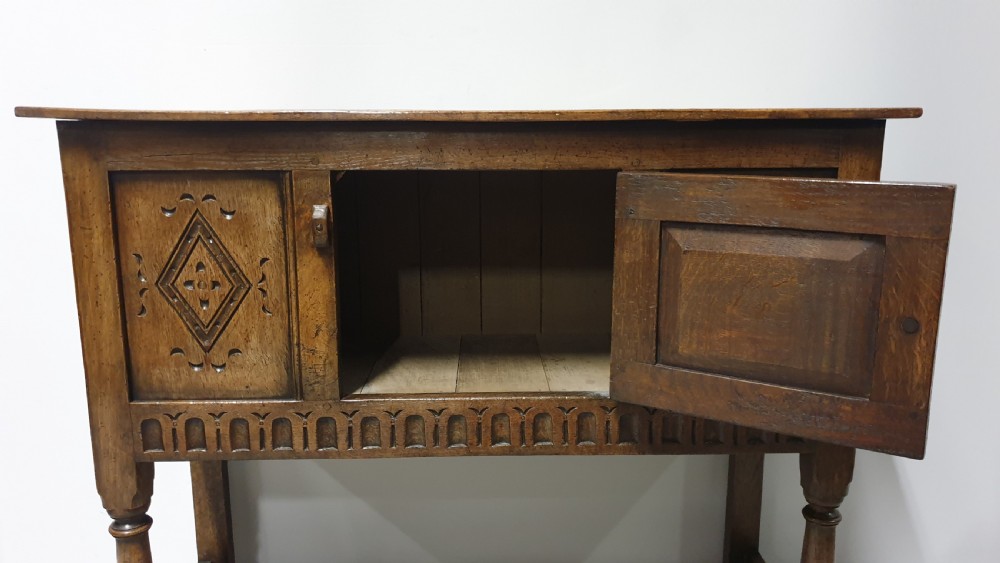 Oak Side cabinet of Small Proportions View VIII