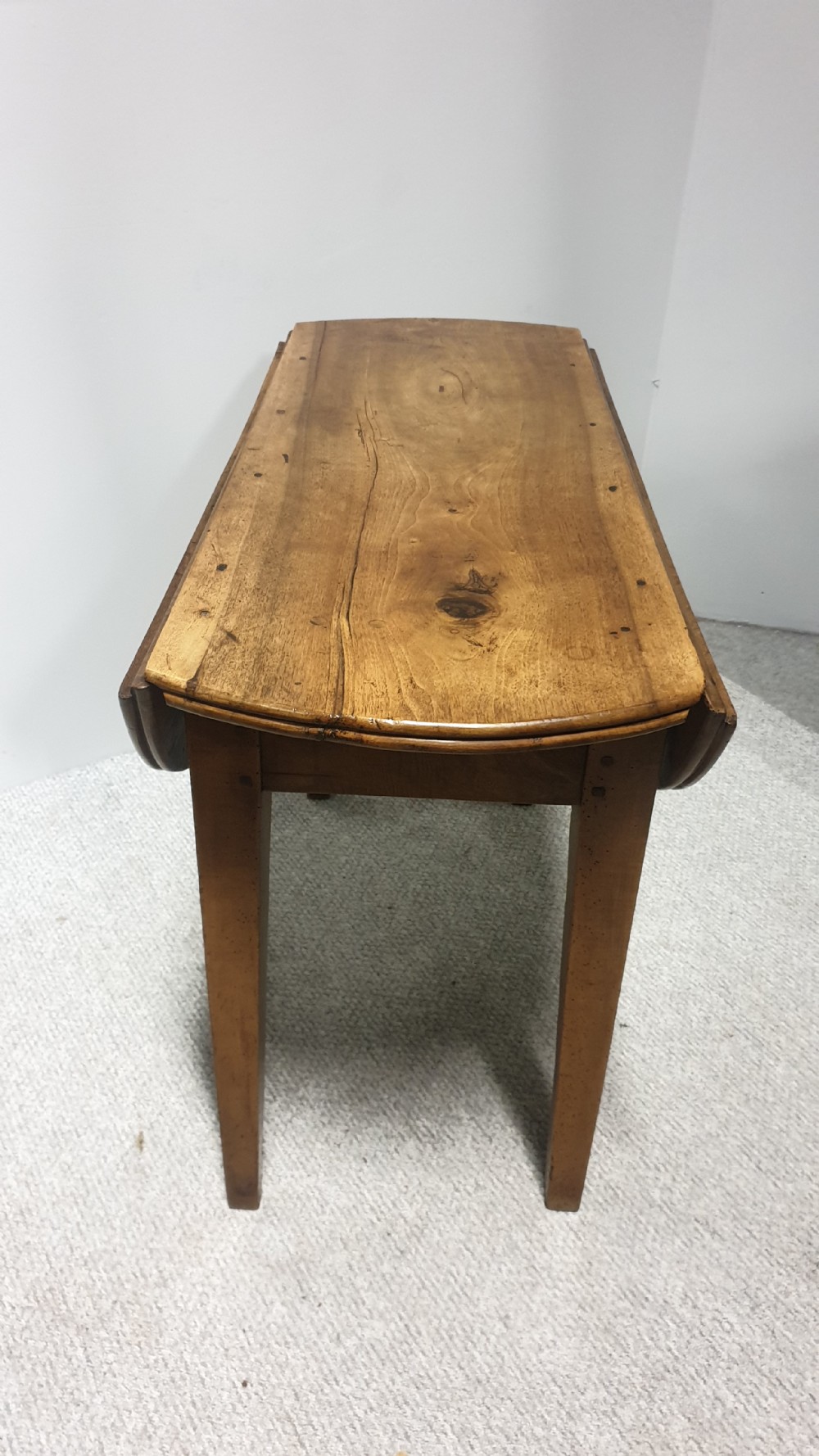 Very Good French Cherry Kitchen Dining Table View VII