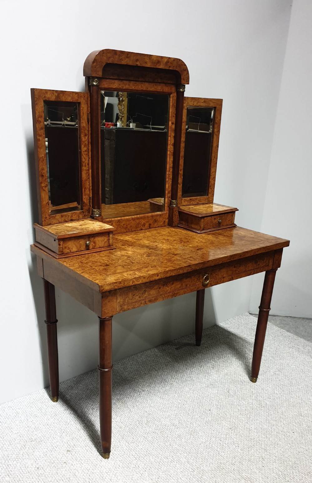 Fabulous French Burr Dressing Table