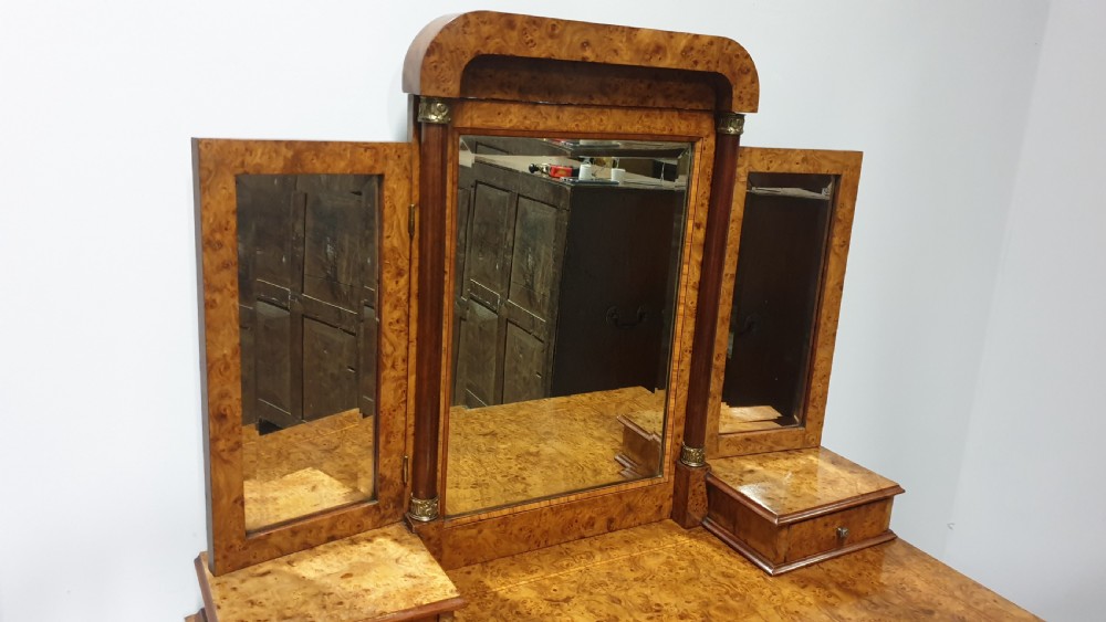 Fabulous French Burr Dressing Table View VI