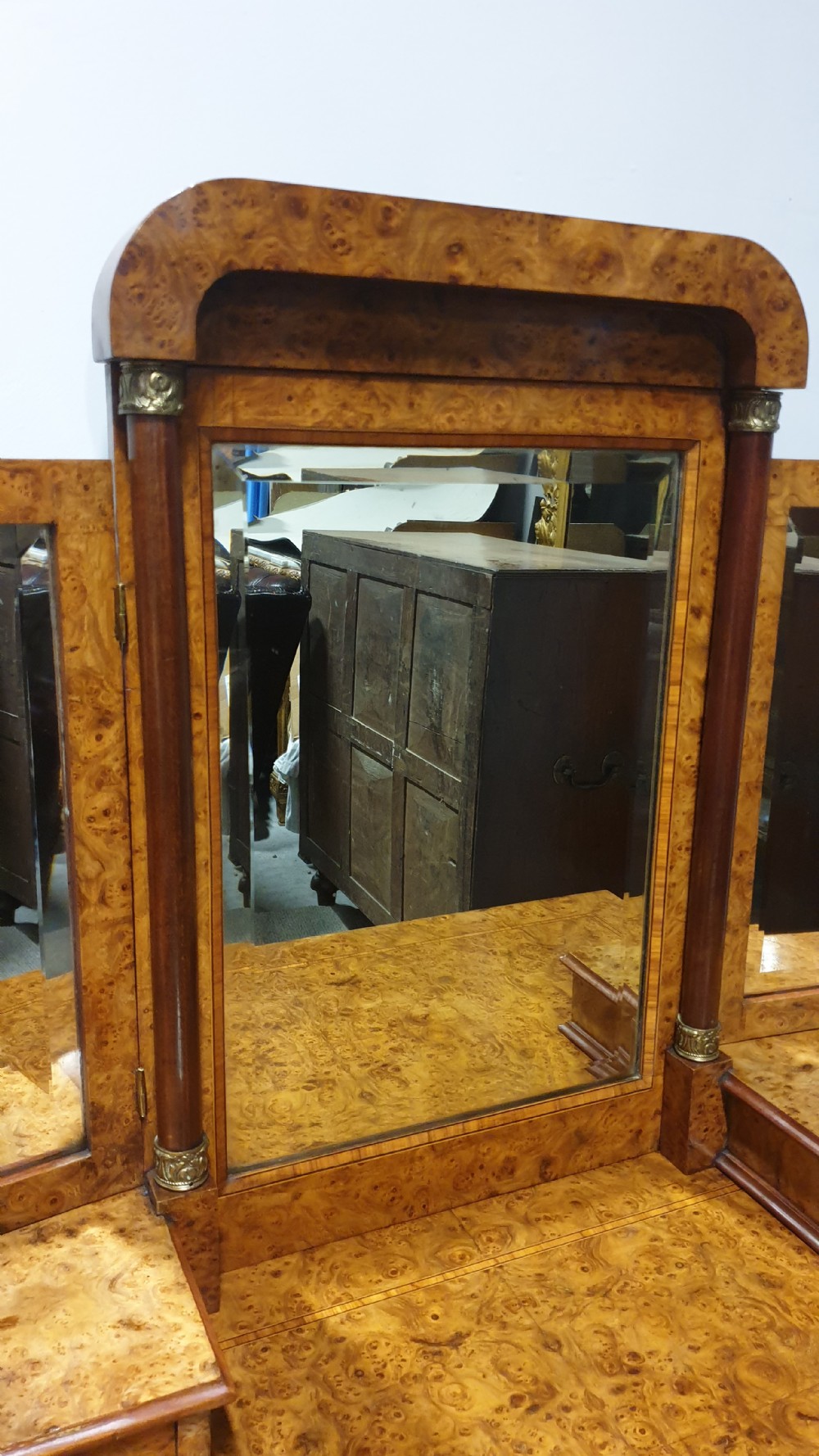 Fabulous French Burr Dressing Table View IX