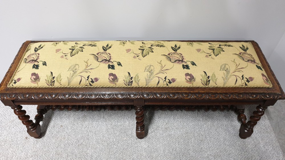 Very Good French Oak Window Seat View III