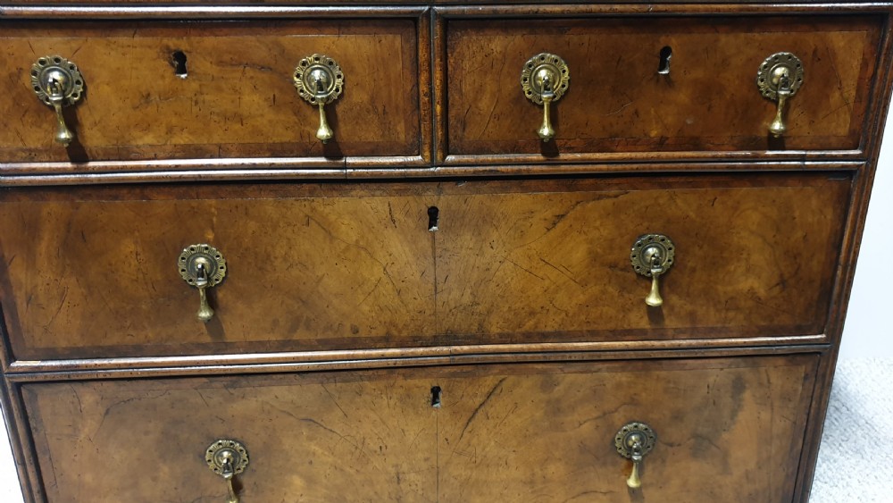 Fabulous Queen Anne Walnut Bureau View IX