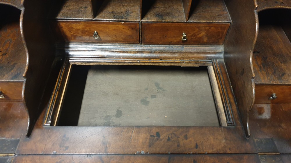 Fabulous Queen Anne Walnut Bureau View XIV