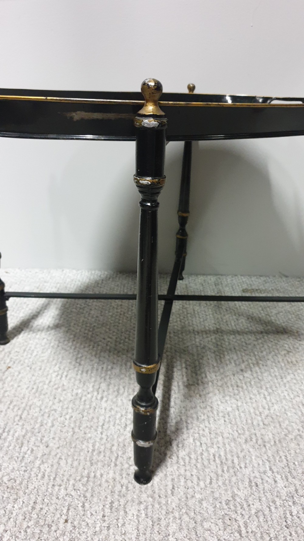 Chinoiserie Butlers Tray on Stand View V