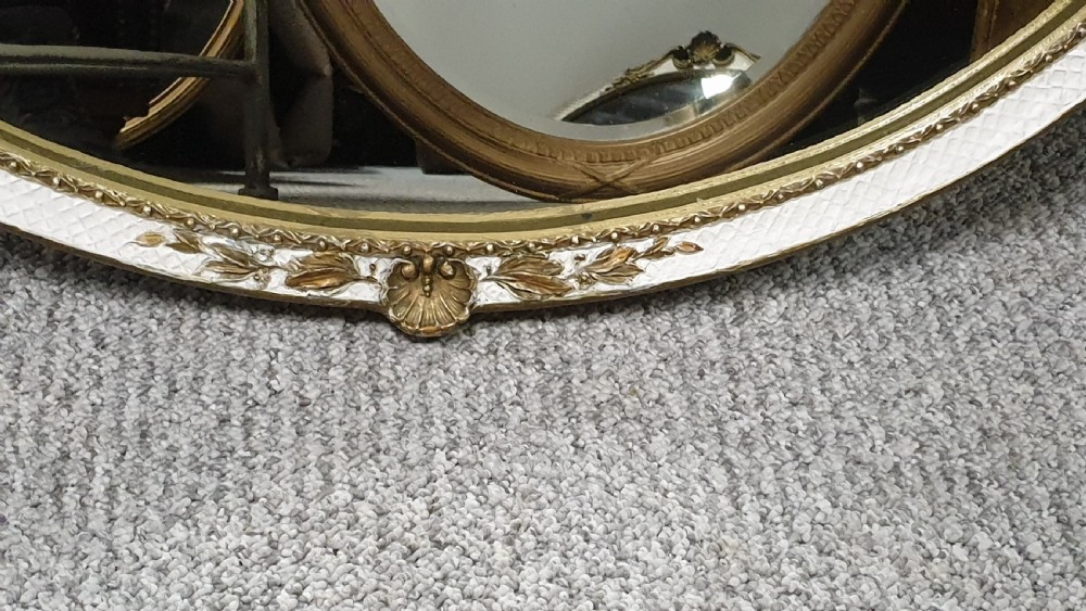 Pair Oval Mirrors View III