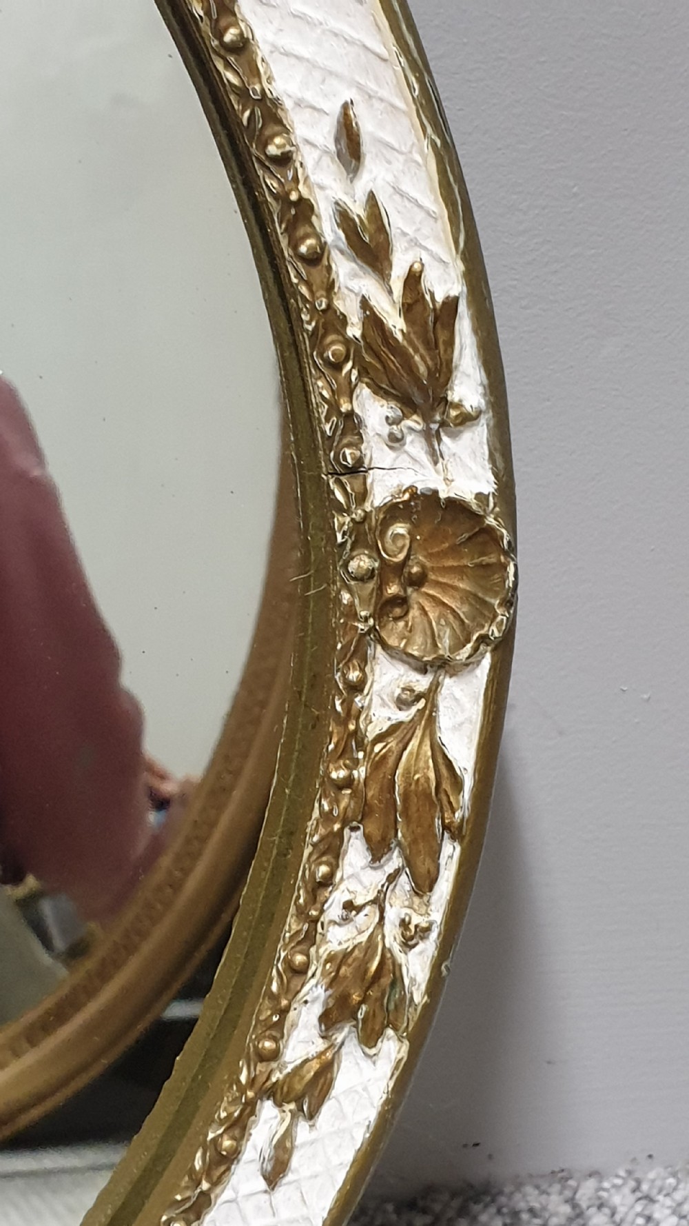 Pair Oval Mirrors View VI
