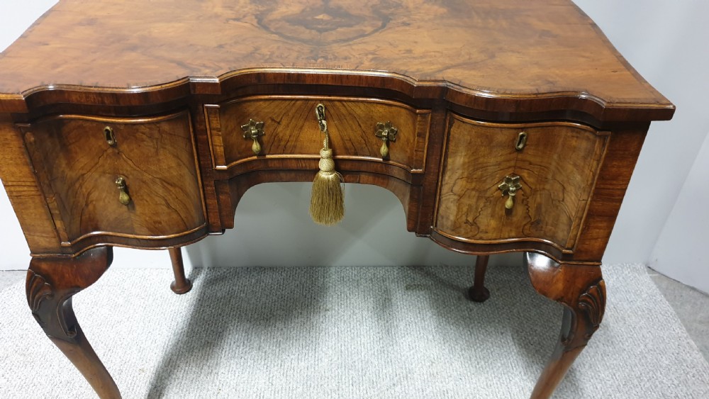 Outstanding Burr Walnut Dressing Table View X