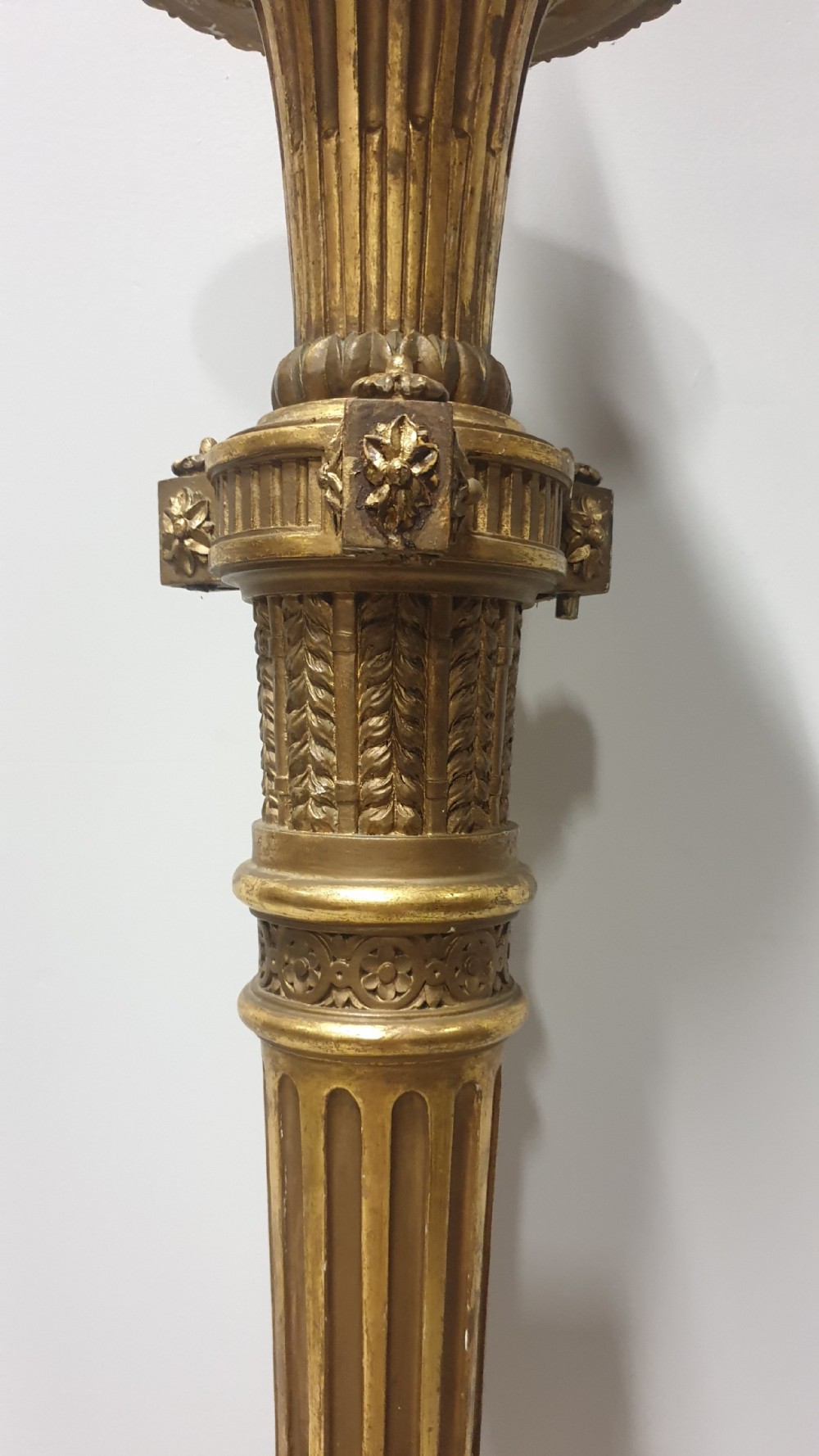Victorian Gilt Standard Lamp View VII