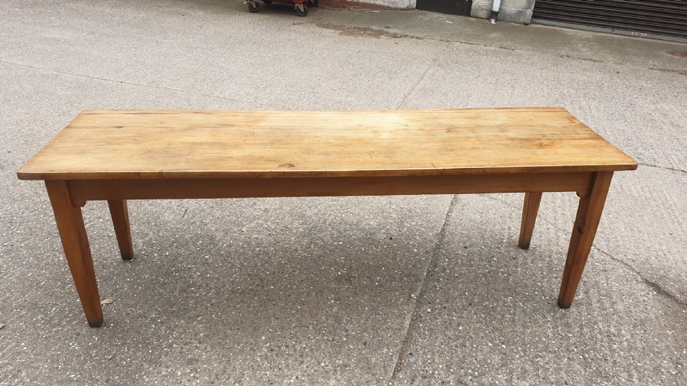 Superb Fruitwood Refrectory Kitchen Table View II