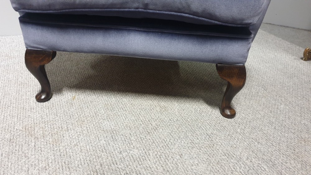 Large Victorian Wing Backed  Library Arm Chair View III