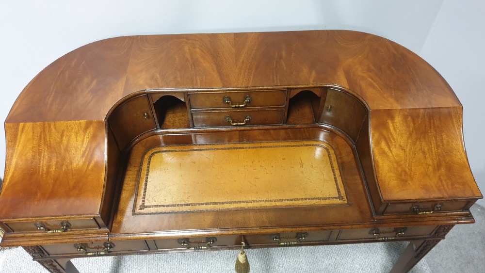 Top Quality Mahogany Carlton House Desk View VI