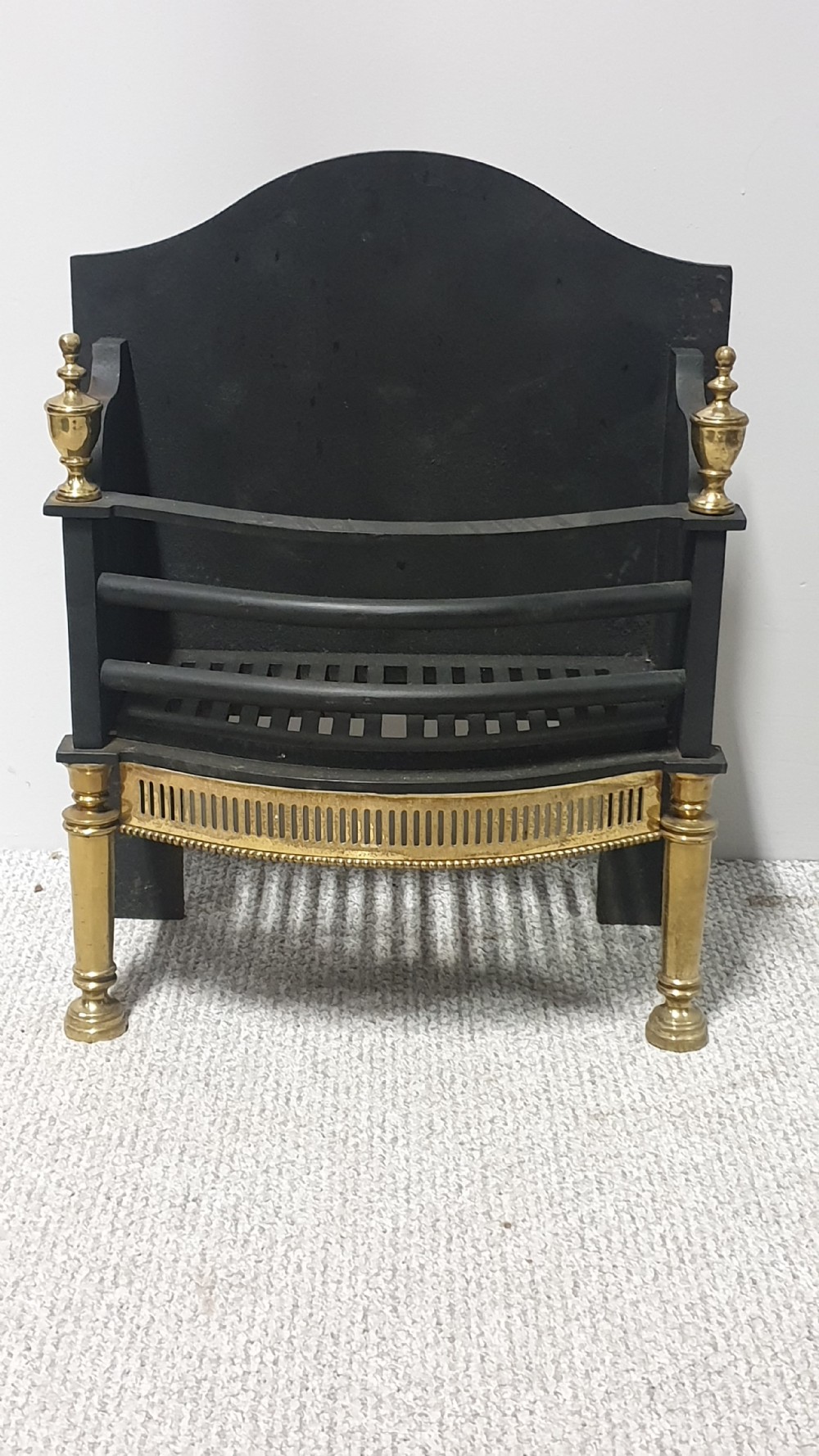 Cast Iron and Brass Grate