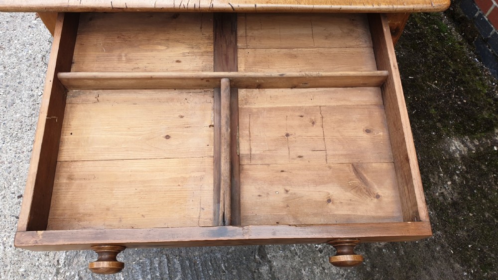 French Fruitwood Kitchen Dining Table View XV