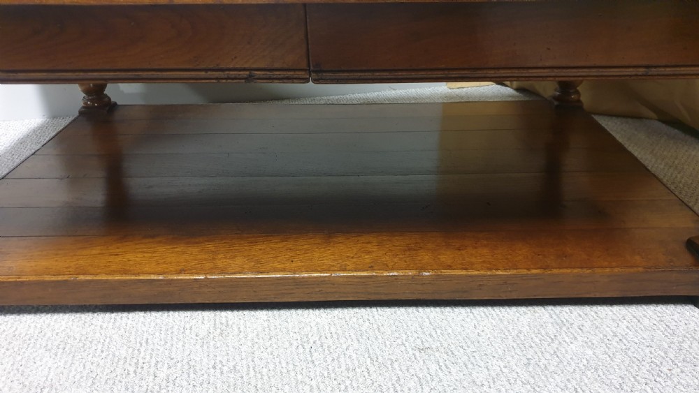 Solid Oak Plank Coffee Table View VII