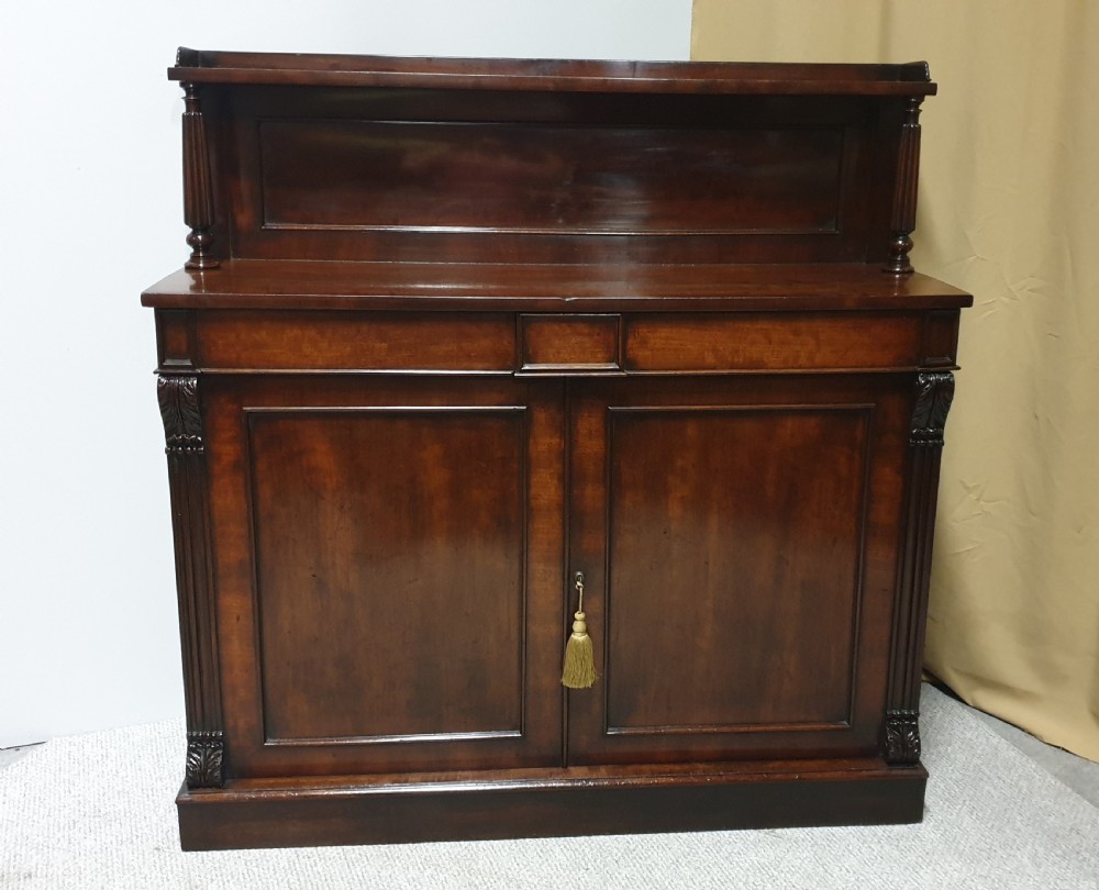 Regency Mahogany Chiffonier Sideboard View II