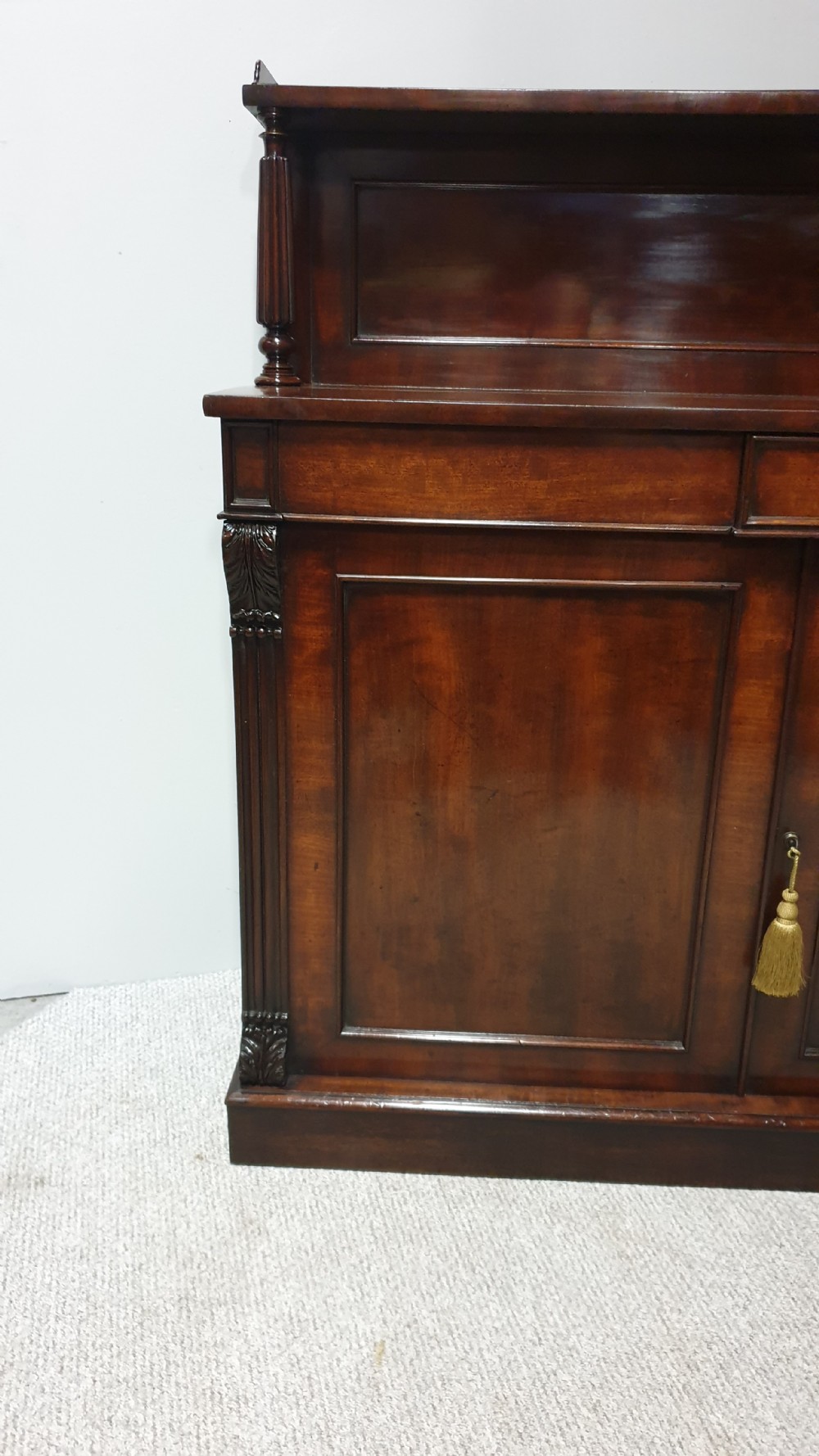 Regency Mahogany Chiffonier Sideboard View IV