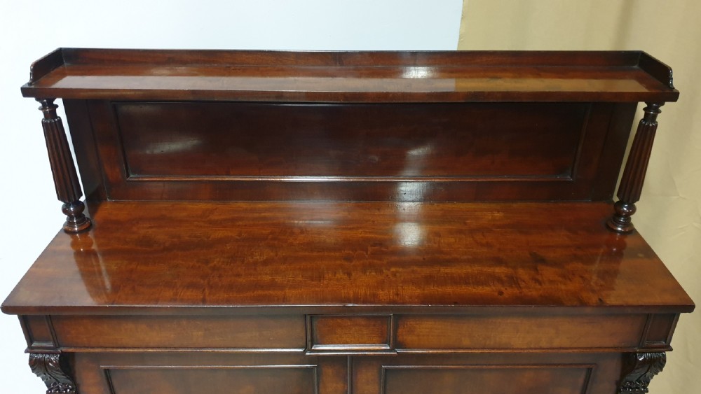 Regency Mahogany Chiffonier Sideboard View V