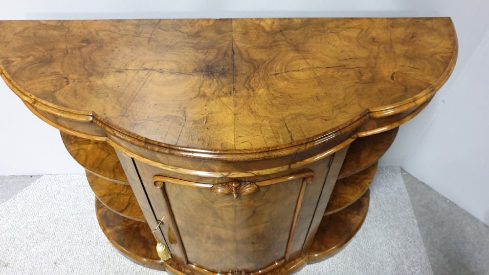 Burr Walnut Credenza View III