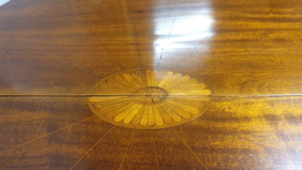 Pair Georgian Inlaid Console Tables View X