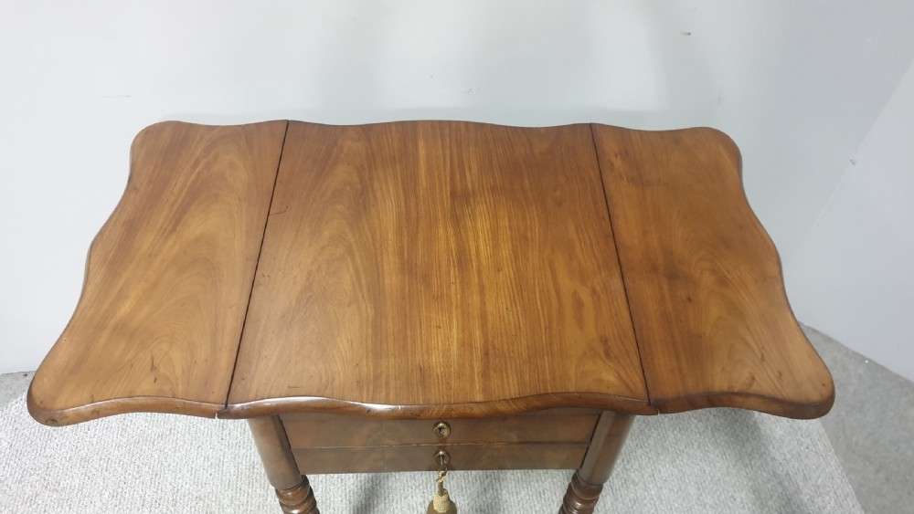 Lovely Mahogany Sewing Work Table View III