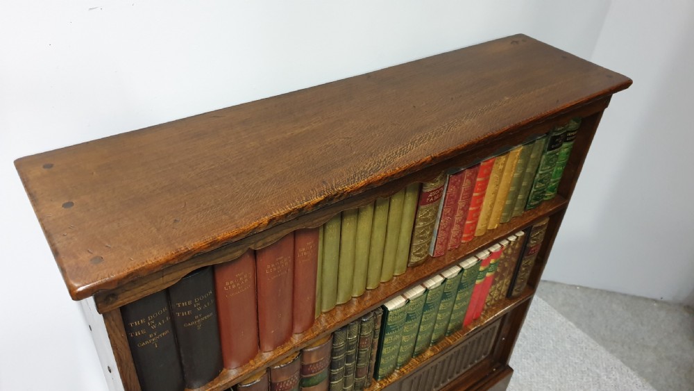 Solid Oak Open Bookcase View IX