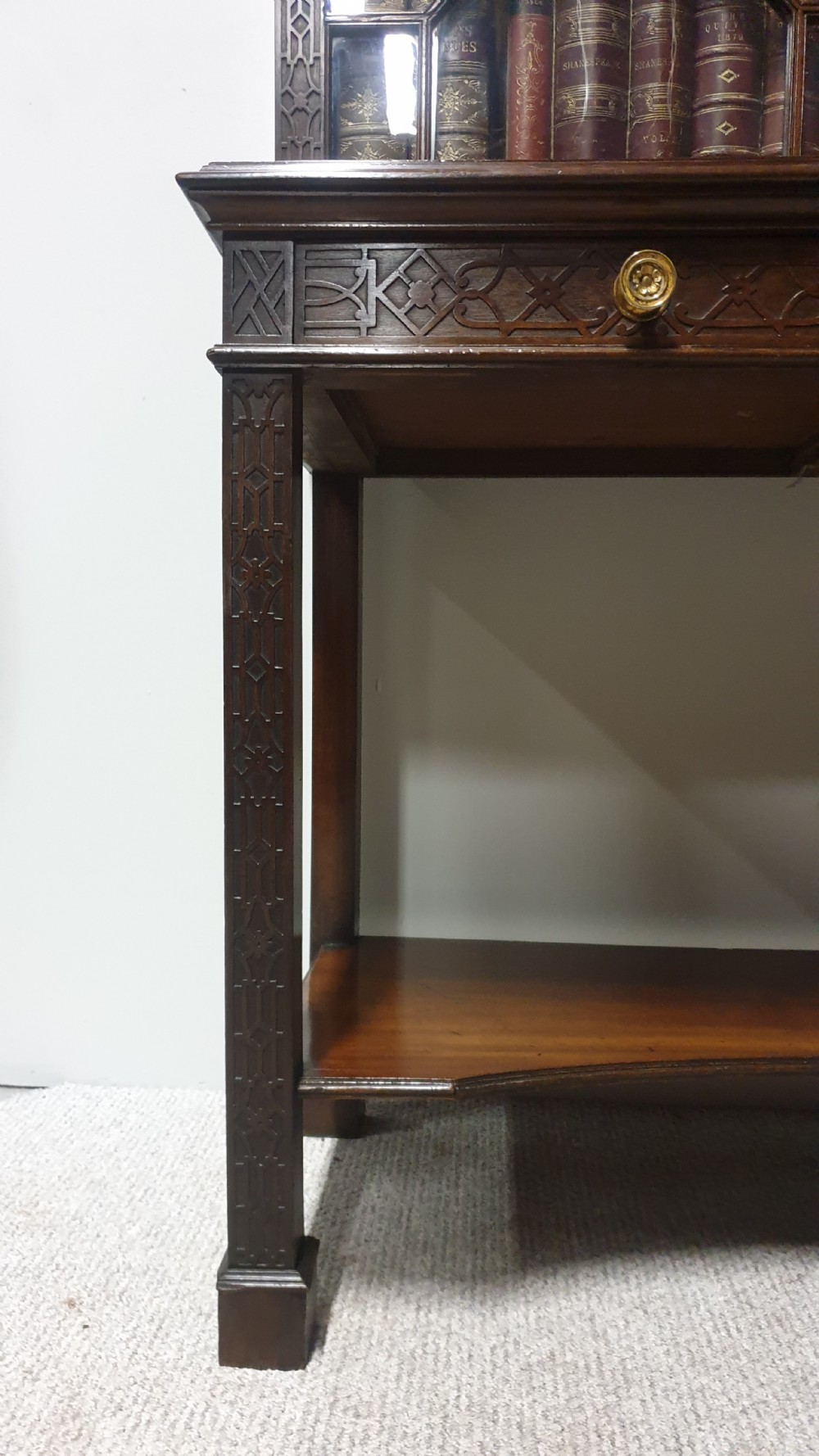 Edwards and Roberts Mahogany Bookcase View VI