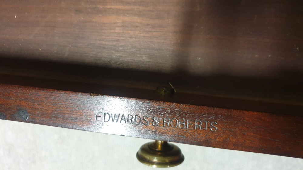 Edwards and Roberts Mahogany Bookcase View IX