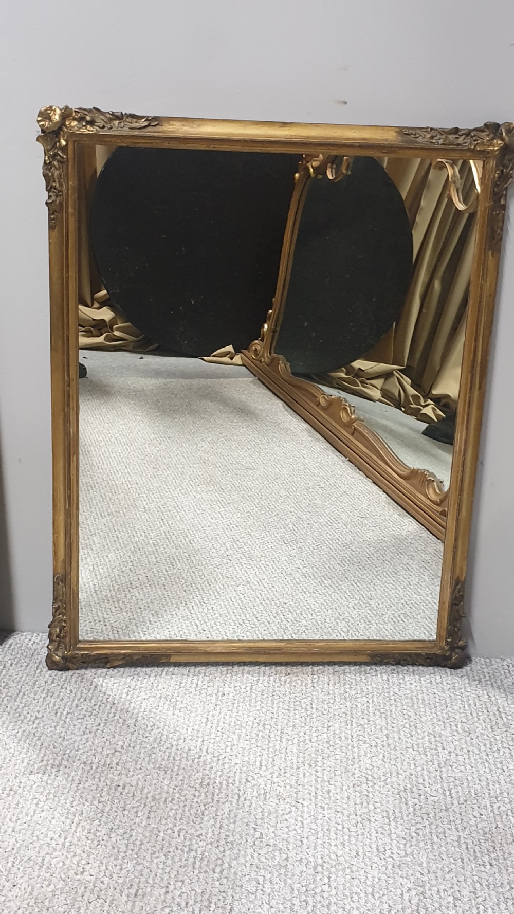 Pair Regency Gilt Wall Mirrors View II