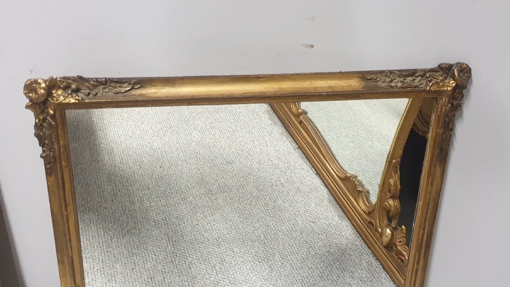 Pair Regency Gilt Wall Mirrors View III