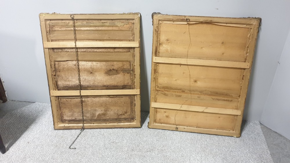 Pair Regency Gilt Wall Mirrors View VI