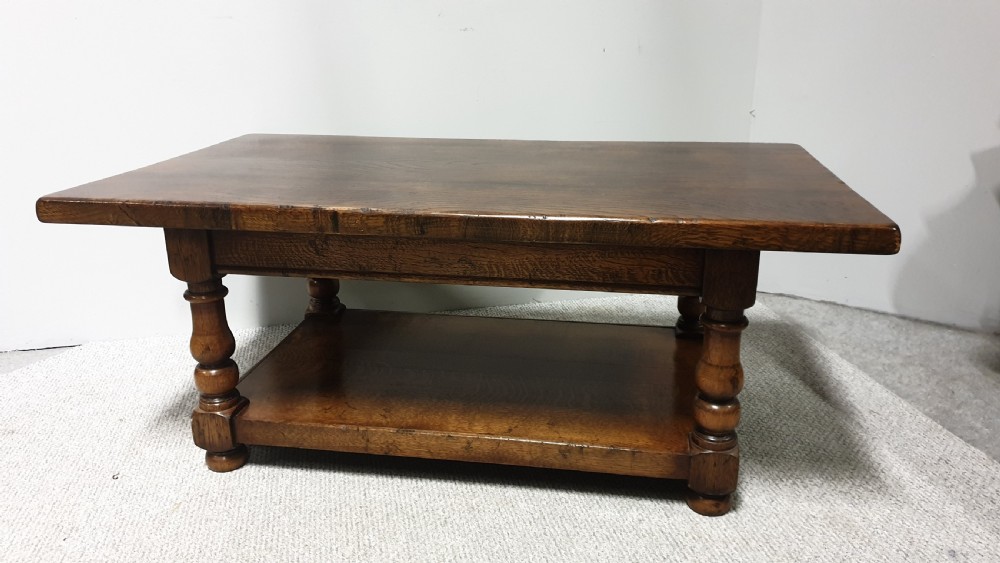 Oak Plank Coffee Table