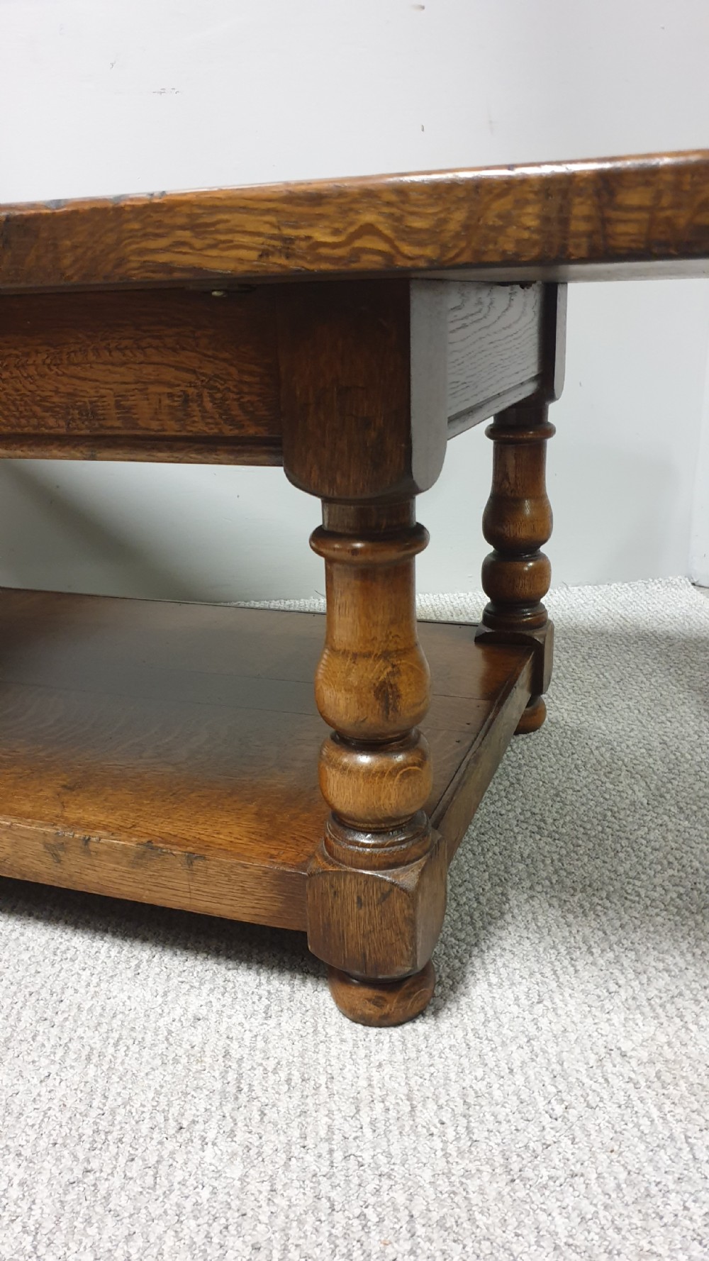 Oak Plank Coffee Table View II