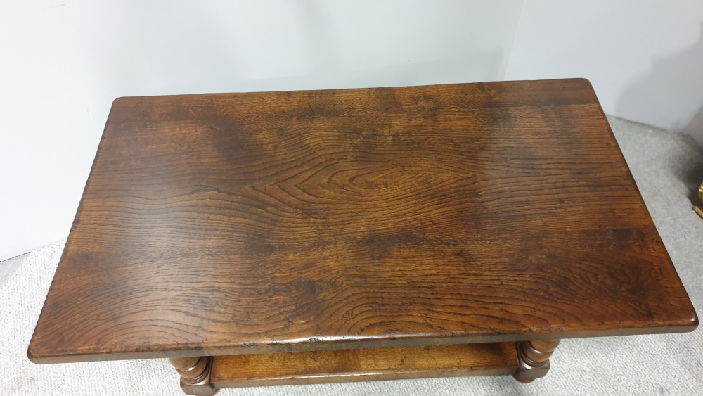 Oak Plank Coffee Table View IV