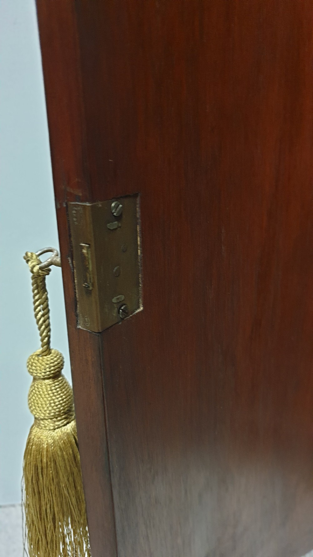 Mahogany Inlaid Demi Loon Cabinet View VIII