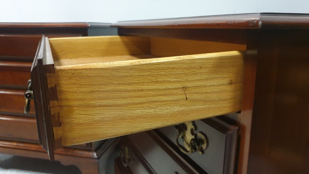 Pair Solid Mahogany Chests of Drawers View V