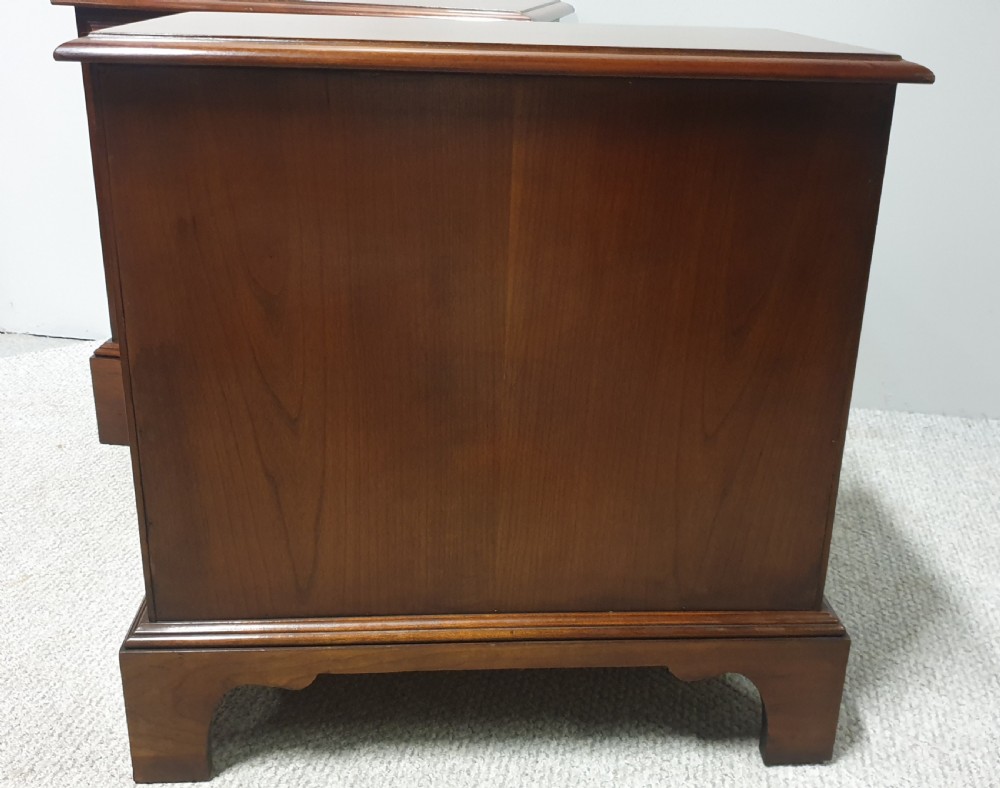 Pair Solid Mahogany Chests of Drawers View VI